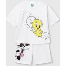 XS Night Garments United Colors of Benetton Tunes Kids Pyjamas - White