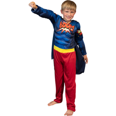 Harald Nyborg Superhjälte Maskeraddräkt 5-8 År