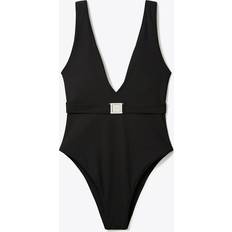 Belted Logo Swimsuit