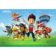 AG Design Wall Mural Paw Patrol Kids Bedroom Puppies 182x252cm