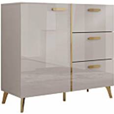 Guld Byråer Akihiko 100 cm Cashmere Beige Byrå