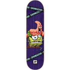 Hydroponic X Spongebob Mates Skateboard Deck Purple