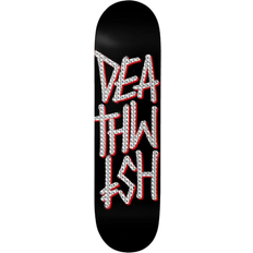 Deathstack BLK Holo Foil Skateboard Deck