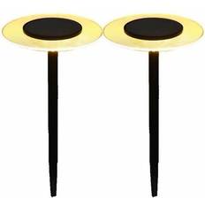 Batteridrevede - E27 Gulvlamper & Havelamper Lumisky Solarlampe Grå Bedlampe