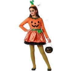 BigBuy Carnival Pumpa Kostym Maskeraddräkt Barn 5-6 År