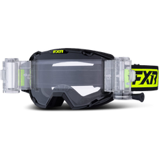 FXR Maverick Prime Roll-Off MX Goggles - Black-Hi