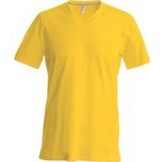 Flare - Men T-shirts Kariban T-shirt Col V - Jaune