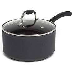 Cookware Ecolution Multipurpose Forged Saucepan 3 Quart Slate with lid