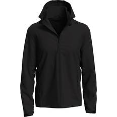 Stedman Mens Lux Hooded Soft Shell Jacket - Black Opal