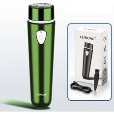 Green Shavers Veishet Green Electric Shaver With 1 Rotating Blade