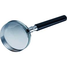 Förstoringsglas & Luppar Alco Leselupe 5-fach 50mm Griff Schwarz Rand Silber