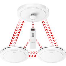 Wireless Interlinked Smoke Heat Alarm Scotland Bundle