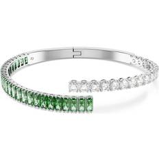 Swarovski Grøn Armbånd Swarovski Matrix Armreif Verschiedene Schliffe - Grün
