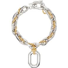 Rabanne XL Link Pendant Necklace - Silver Gold