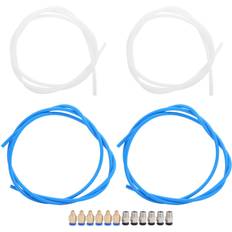 Vestidos 3D Printer Accessories 2Pcs Blue PTFE Tube