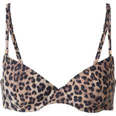 Hunkemöller Bikiniöverdelar Hunkemöller Animalia Bikinitop Med Bygel Leopard - NEW