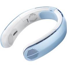 Hand Held Fans Torras Portable Foldable Neck Fan Light Blue