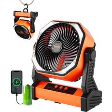 Ventiladores Portátiles VEVOR 8 Inch Rechargeable Camping Desktop Fan
