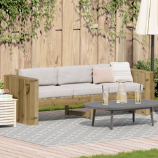 VidaXL Soffor vidaXL Trädgårdsoffa 3-sits 185.5x60x62 cm Soffa