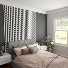 Wall Panels Ekena Millwork Casablanca PVC Adjustable Decorative Slat Wall Panel Kit