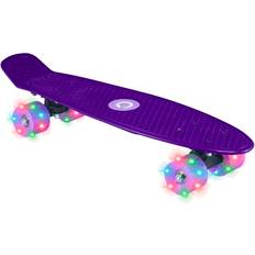 Skateboards Evo 22 Light Up Penny Board Purple