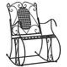 Altalene con Tetto Panca Mobili Giardino Esterni Dondolo Terrazza 84 cm