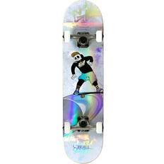 Enuff Skully Hologram Complete Skateboard White