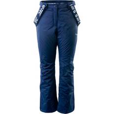 Blue - Women Rain Trousers Hi-Tec Womens Darin Ski Trousers - Insignia Blue/Microchip