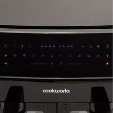 Cookworks 9L Dual Air Fryer Black