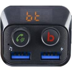 FM-sändare PNI PNI-F250 Batteriladdare 12 24V Svart