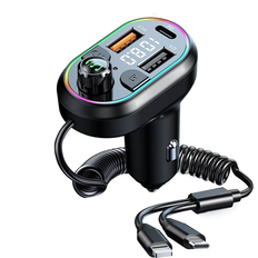 FM Transmitters Torribaly Wireless Bluetooth 5.0 Car Charger