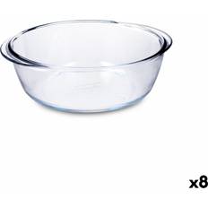 Glas - Godkendt til mikrobølgeovn Serveringsfade & Bakker Pyrex Airfryer Gennemsigtig Glas Ø 26 cm 2.3 L Serveringsfad