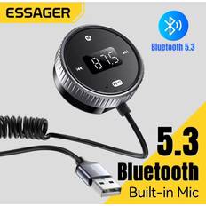 FM Transmitters Essager Car Bluetooth 5.3 FM Transmitter