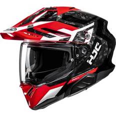 HJC Motocross Helmets Motorcycle Helmets HJC Dakar Enduro Full Face Helmet - Black White Red Man