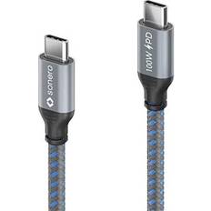 USB-C Typ C USB 2.0 Laddkabel 0.50 m