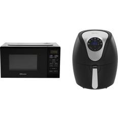 EMtronics Kitchen Set Black 4.5L Air Fryer 20L
