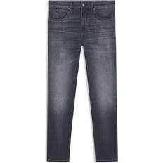3XL - Men Jeans Boss Black Contemporary Regular Fit Jeans - Dark Grey