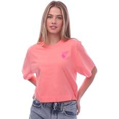 Off-White Tops Off-White Hands Off Crop T-Shirt - Pink