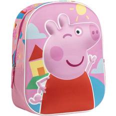 Skolryggsäck 3D Backpack - Gris Rosa