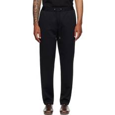 Moncler Men Trousers Moncler Collection Logo Jogging Trousers - Black