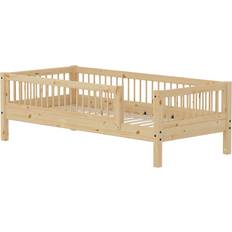 Barnsängar Barnrum på rea FLEXA Classic Einzelbett Mit Rausfallschutz 90 x 200 cm