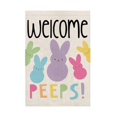 Flags on sale Jojomino Easter Garden Flag Double Sided Vertical Bunny Banners