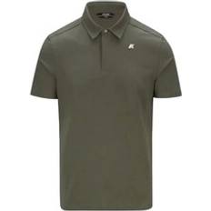 Bomull Lätt Stretch Jersey Polo Skjorta - Green