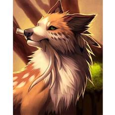 Fox 5D Diamond Embroidery Painting 20x30cm