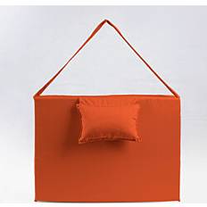 Senge & Madrasser Linento Sammenklappelig Maya Orange Madras Strandmadras Boxmadras