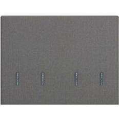 Sängyt ja Patjat Home4you Sängynpääty Lande 140x105 cm Harmaa