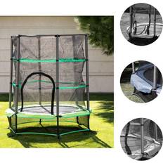 Trampoline Chipolino Kindertrampolin Up Down 140cm Gummibänder