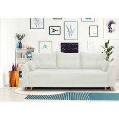 Latitude Run Sofabed White Sofa