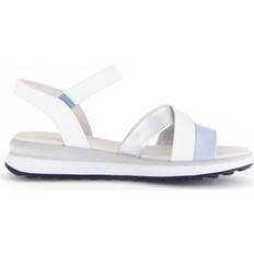 Gabor Tofflor & Sandaler Gabor Läder Damsandal Med Kardborreknäppning - Multicolor