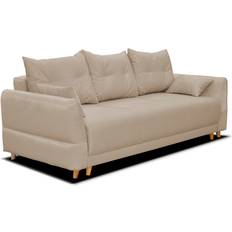 Latitude Run Sofabed Tan Sofa